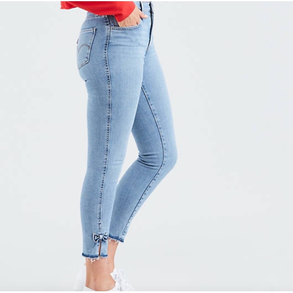 721 High Rise Skinny Jeans with Ankle Bows from Levi’s